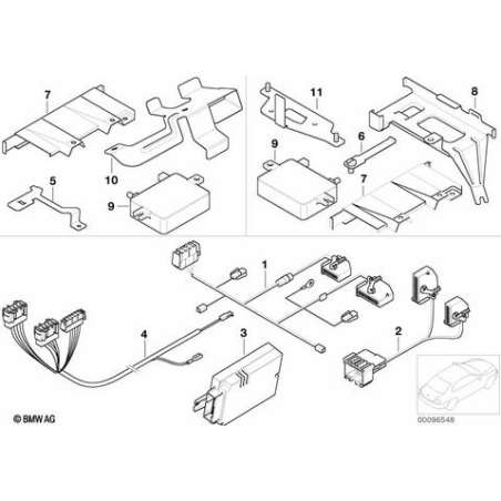 Etrier de fixation d'émetteur-récepteur