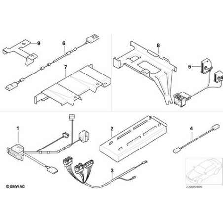 Etrier de fixation d'émetteur-récepteur