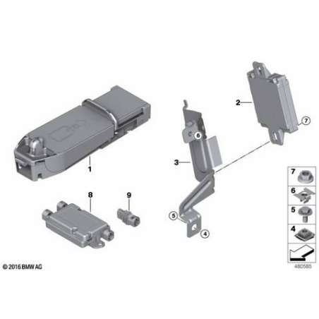 Support compensateur LTE