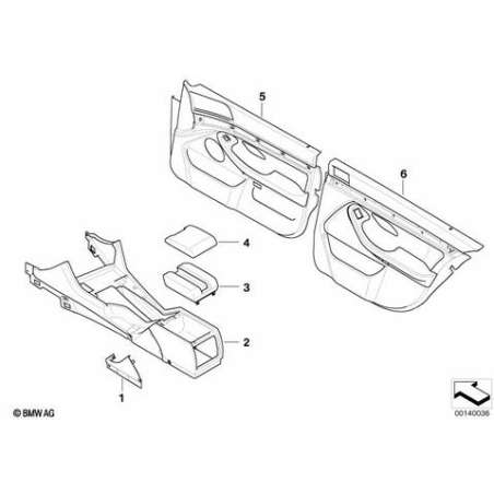 Accoudoir central pour telephone