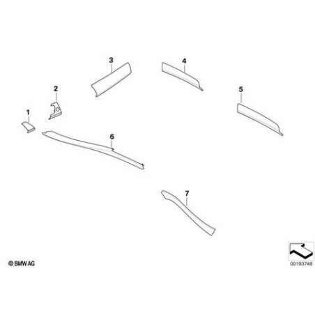 Cache porte avant gauche