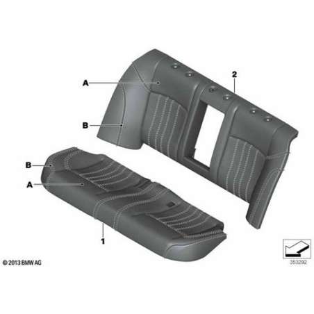 Revetement siege cuir